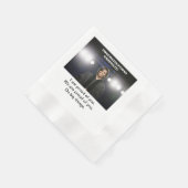 Michelle Obama - Abschluss Paper Napkin Serviette (Ecke)