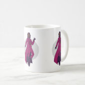 Michelle Obama Biden Einweihung 2021 Kaffeetasse (VorderseiteRechts)