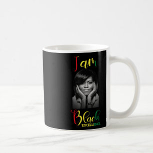 Michelle Obama Black Excellence Black History Mont Kaffeetasse