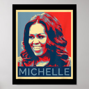 Michelle Obama Black Women Black History Monat Poster