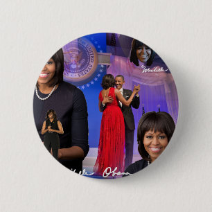 Michelle Obama Button