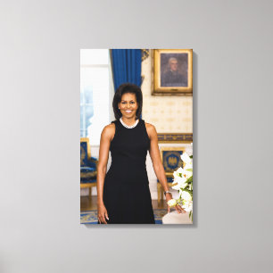 Michelle Obama Canvas Print Leinwanddruck