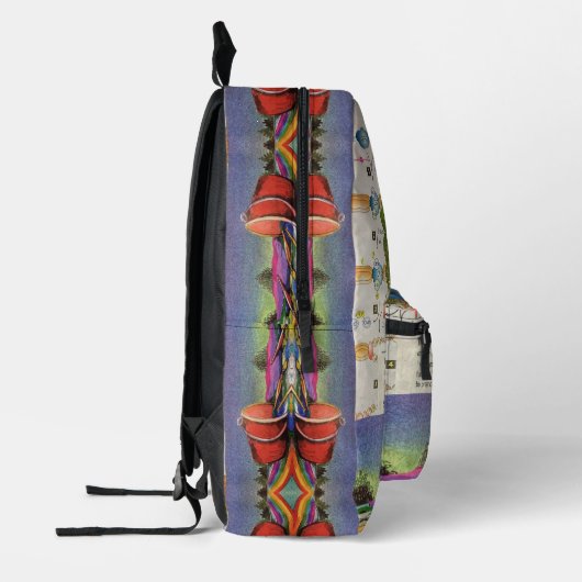 Michelle Obama Climate Change Biodiversity Quote Bedruckter Rucksack (Links)