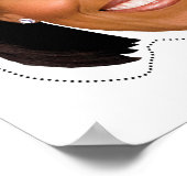 Michelle Obama Costume Poster (Ecke)