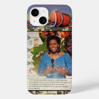 Michelle Obama DEI Biodiversity Economics Quote Case-Mate iPhone 14 Hülle