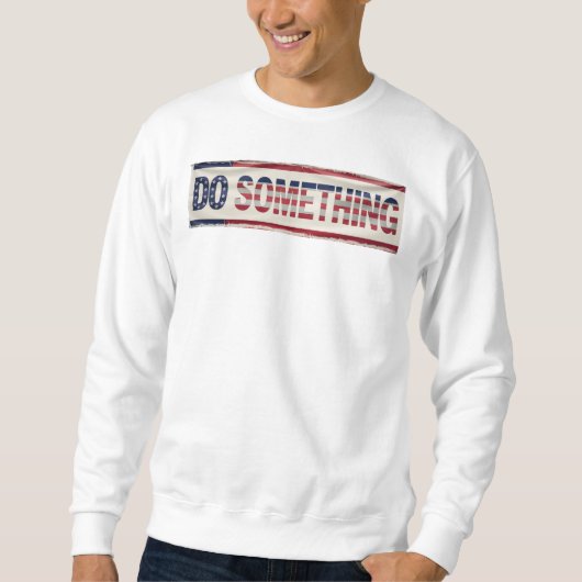 MICHELLE OBAMA 'DO some' Men's Sweatshirt (Vorderseite)