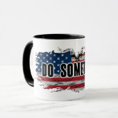 MICHELLE OBAMA "DO some" Tasse (Vorderseite Links)