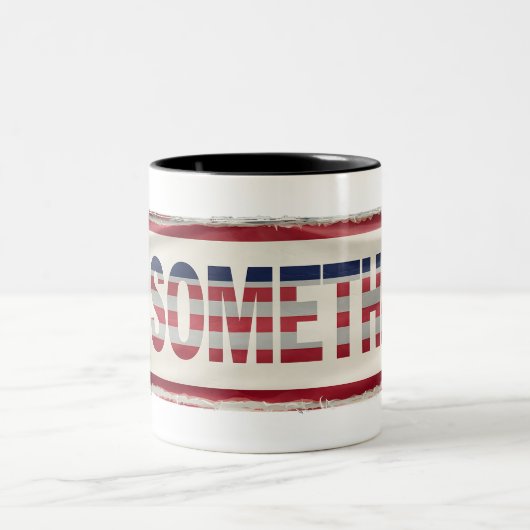 MICHELLE OBAMA 'DO some' Tattered Banner TASSE (Mittel)