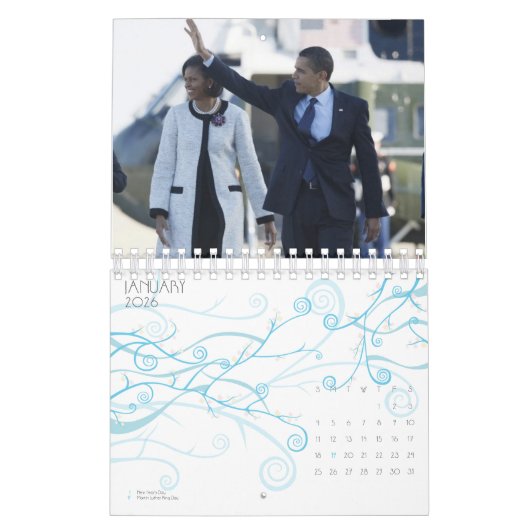 MICHELLE OBAMA EUROPÄISCHES ABENTEUER KALENDER (Jan 2026)