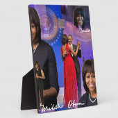 Michelle Obama Fotoplatte (Seite)