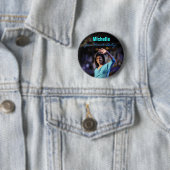 Michelle Obama für First Lady-Knopf Button (Beispiel)