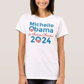 Michelle Obama für Madame Präsident 2024 T-Shirt