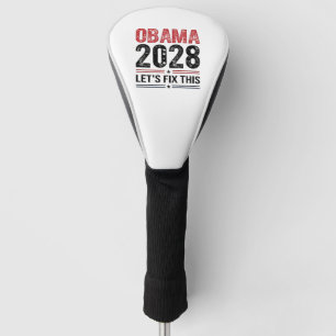 Michelle Obama für Präsident Obama 2028 Golf Headcover