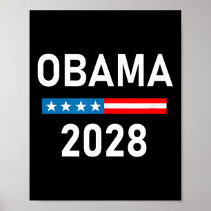 Michelle Obama für Präsident Obama 2028 Poster