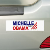 Michelle Obama für Präsidenten 2016 Autoaufkleber (Auf Auto)