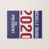 Michelle Obama für Wahl Präsidenten-2020 USA Puzzle (Horizontal)