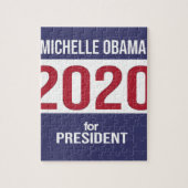 Michelle Obama für Wahl Präsidenten-2020 USA Puzzle (Vertikal)