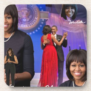 Michelle Obama Getränkeuntersetzer