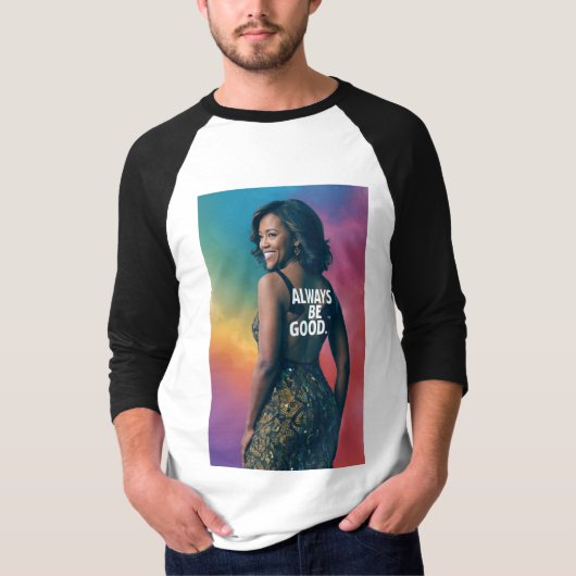 "Michelle Obama: Graceful Influence - Embrace Good T-Shirt (Vorderseite)