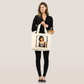 MICHELLE OBAMA Handtasche Jumbo Stoffbeutel (Vorderseite (Model))