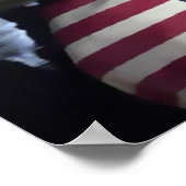 Michelle Obama inspirierendes Zitat Poster (Ecke)