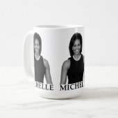 MICHELLE OBAMA KAFFEETASSE (Vorderseite Links)