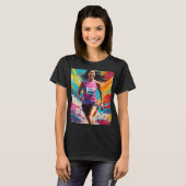 'michelle obama' läuft T-Shirt (Vorne ganz)