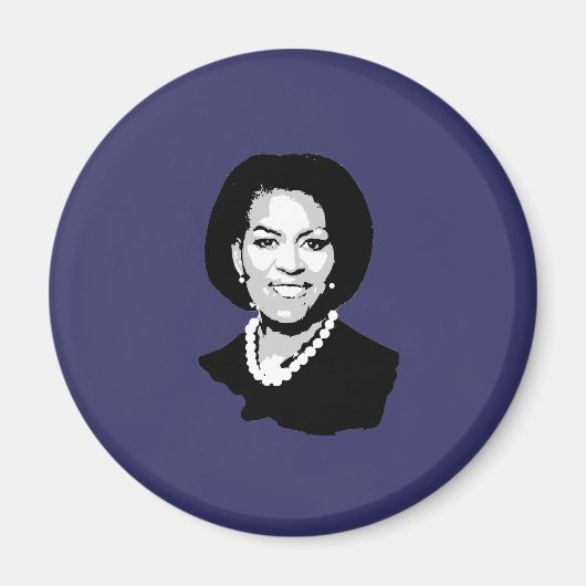 Michelle Obama Magnet (Vorne)