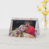 Michelle Obama - Muttertagskarte 1 Karte (Gelbe Blume)