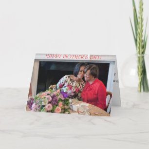 Michelle Obama - Muttertagskarte 1 Karte