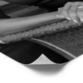 Michelle Obama Offiziell Portrait - 2013 Poster (Ecke)