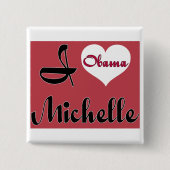michelle obama pnk button (Vorderseite)