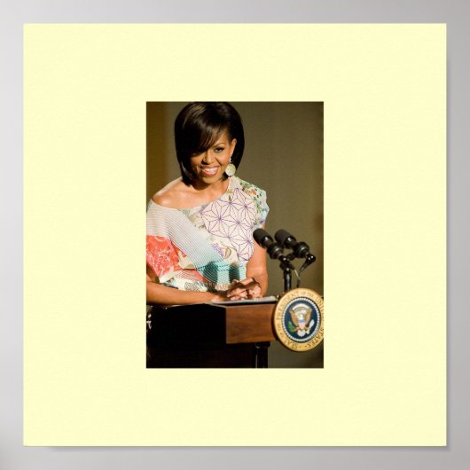 MICHELLE OBAMA POSTER (Vorne)