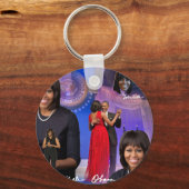 Michelle Obama Schlüsselanhänger (Vorderseite)