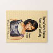 MICHELLE OBAMA SMILING PUZZLE (Horizontal)