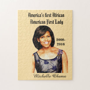 MICHELLE OBAMA SMILING PUZZLE