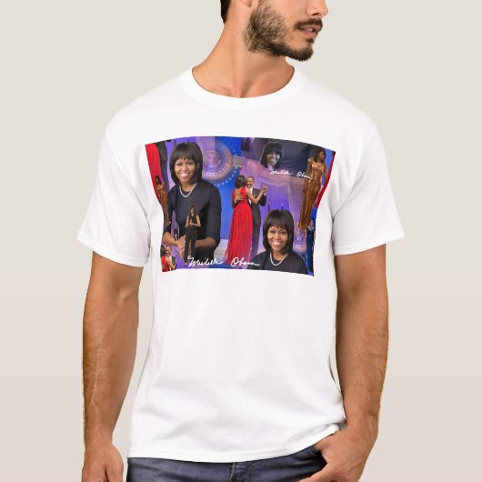 Michelle Obama T-Shirt (Vorderseite)