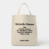 MICHELLE OBAMA-TASCHE TRAGETASCHE (Rückseite)