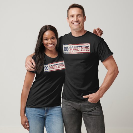 MICHELLE OBAMA "TUN ETWAS" T - Shirt der Männer (Unisex)