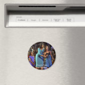 Michelle Obama und Daughters Magnet (In Situ (Geschirrspüler))