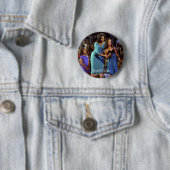 Michelle Obama und Töchter Button (Beispiel)