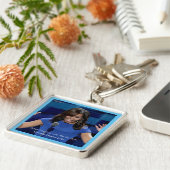 Michelle Obama "We Go High" Collectible Schlüsselanhänger (Seite)