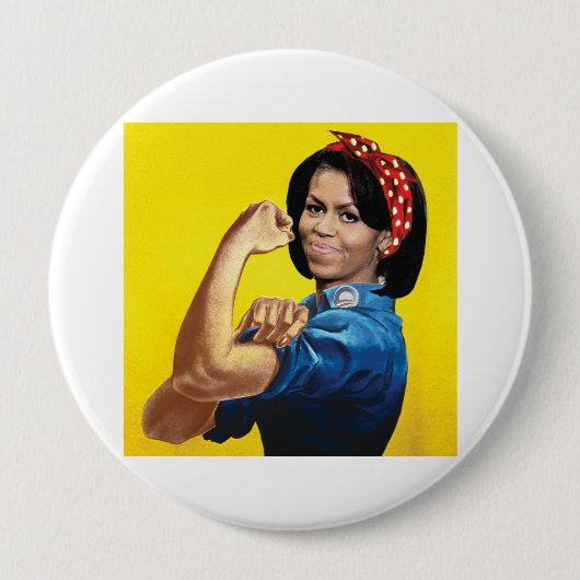 MICHELLE THE RIVETER -.pnng Button (Vorderseite)