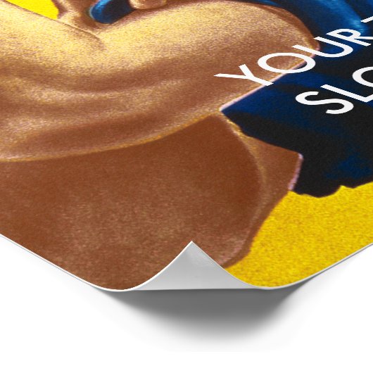 MICHELLE THE RIVETER POSTER (Ecke)