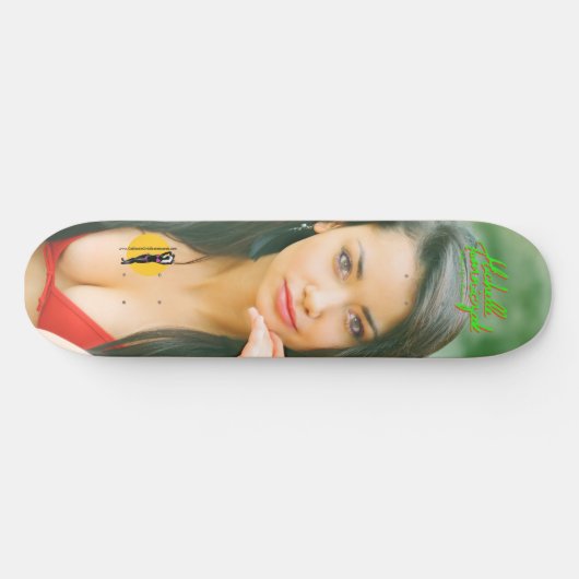 Michelle Tomniczak "Mukha" Skateboard (Horizontal)