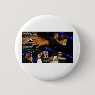 Michelle- u. Obama-Liebe Button