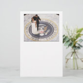 Michelle und Barack Obama Briefpapier (Stehend Vorderseite)