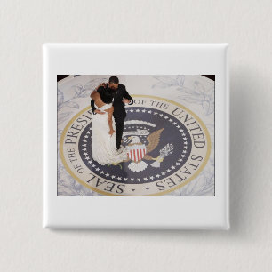 Michelle und Barack Obama Button