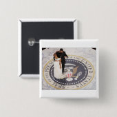 Michelle und Barack Obama Button (Vorne & Hinten)