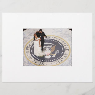 Michelle und Barack Obama Flyer